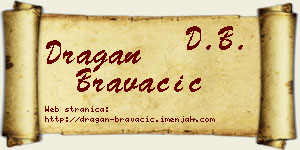 Dragan Bravačić vizit kartica